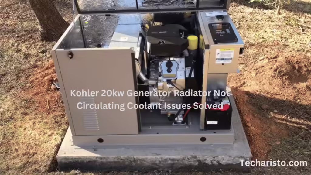 Kohler 20kw Generator Radiator Not Circulating Coolant Issues Solved